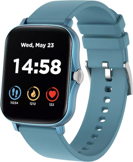 Canyon SW-79 Smartwatch mit Pulsmesser (Blau)