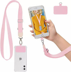 Leewello Lanyard Neck Strap for Mobile Pink
