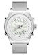 Weide Wd10752 Analog/Digital Herrenuhr 47mm Chronograph Batterie mit Silber Metallarmband