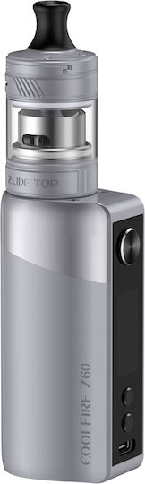 Innokin CoolFire Z60 Zlide Box Mod Kit 3мл с Вградена Батерия 2500mAh Silver