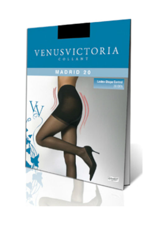 Madrid 20 Women's Pantyhose 20 Den Tightening Brown