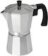 Jata CCA6 Espresso-Kanne 6 Cups Silber