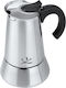 Jata CAX106 Мокро кафе 6 Cups Inox Сребрист