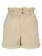 Women's High-waisted Shorts Beige