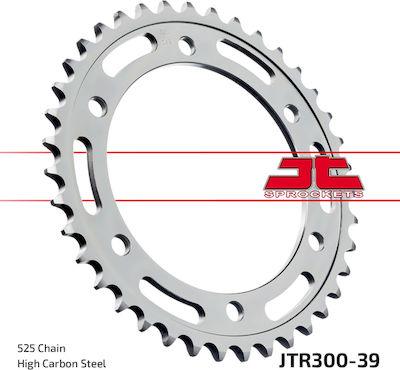 JT Sprockets Pinion spate 39 Dinți pentru Honda Transalp 650 XLV 2000-2004