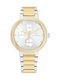 Tommy Hilfiger Joy Γυναικείο Ρολόι 36mm Χρονογράφος Μπαταρίας με Χρυσό Μεταλλικό Μπρασελέ
