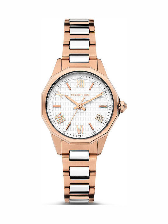 Cerruti Jesina Ceas de Damă cu Multicolor Brățară Metalică