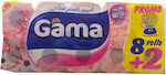 Toilet Paper Gama 10 Rolls 3-Ply 75gr
