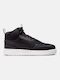 Nike Court Vision Mid Winter Ανδρικά Μποτάκια Black / Phantom