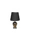 Keskor Table Lamp E14 with Black Shade and Base