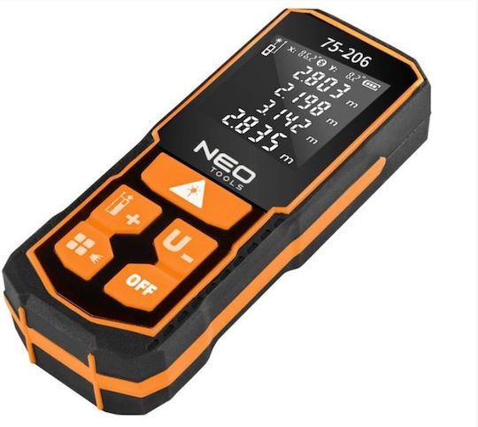 Neo Tools Laser Entfernungsmesser 75-206 mit einer Messreichweite von bis zu 100m