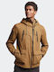 Superdry D3 Ultimate Microfibre Men's Winter Jacket Windproof Dark Beige