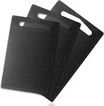 Set Cutting Mat Plastic Black 3pcs