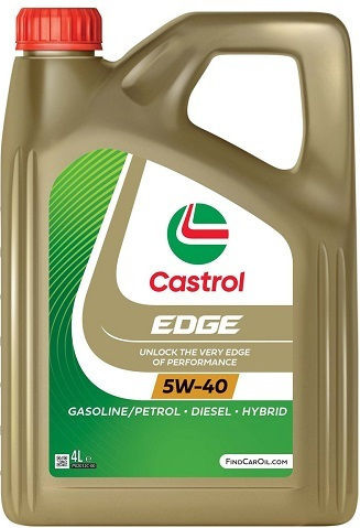 Castrol Edge Синтетичен Масло за Автомобили 5W-40 4лт