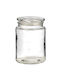 AGC General Use Glass Jar with Airtight Lid Transparent 10x10x11cm 1 Piece