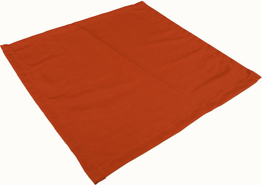 Decocraft Πετσέτα Φαγητού Basic Πορτοκαλί 50x50cm