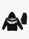 Kinder Sweatpants Set - Jogginganzug Schwarz 2Stück
