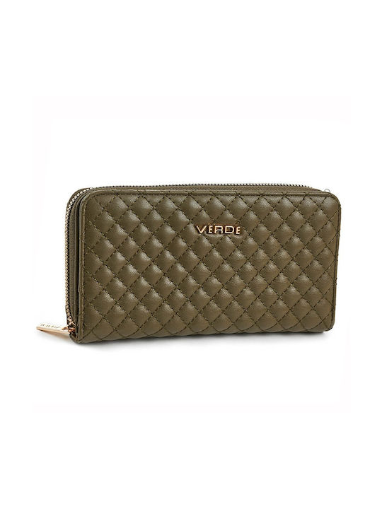 Verde Large Women's Wallet Khaki