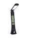 Avide ABLDLC-6W-B-HG LED Schreibtischlampe faltbar in Schwarz Farbe