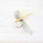 Παρίσης Christening Charm Pin Yellow 50pcs