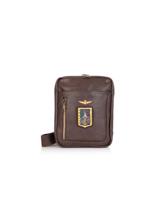 Aeronautica Militare AM-471 Herrentasche Schulter / Crossbody Braun