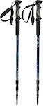 CMP Pair of Telescopic Aluminum Trekking Poles with 3 Sections Bern Blue 310gr