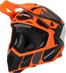 Acerbis X-Track Orange Fluo/Black Κράνος Μηχανής Motocross