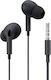 Ακουστικά Ψείρες In Ear U Music 38 Μαύρα