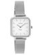 Oozoo Vintage Women's Watch with Silver Metal Bracelet