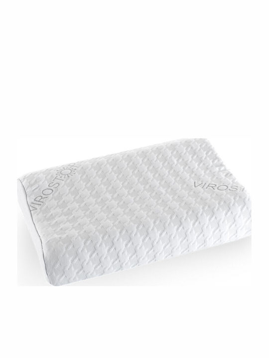 Magniflex Magniprotect Wave Bed Pillow Memory Foam Anatomic 43x60x11cm
