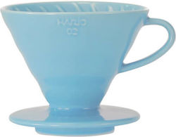 Hario V60 02 Coffee Dripper Κεραμικό Μπλε 140x1...