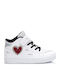 Kids Sneakers High with Scratch White