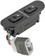 NTY Car Window Switch for Hyundai H 100 1997-2001 7pin Black