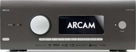 Arcam AVR11 Усилвател Home Cinema 4K/8K 7 Канала с HDR и Dolby Atmos Черен