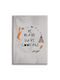 Aymax Fleece Kids Blanket White 130x160cm