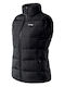 Lady Sanis Women's Short Puffer Jacket for Winter Black