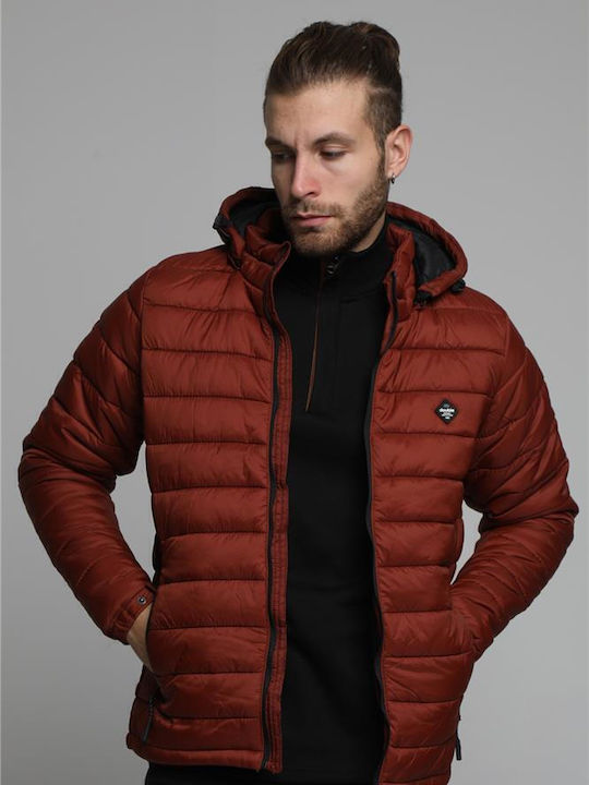 Double Winter Jacket Puffer Copper