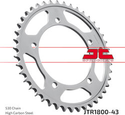 JT Sprockets Hinteres Ritzel 43 Zähne für Suzuki GSF 1250 Bandit / GSX-R 1000 / GSX-R 1300 Hayabusa