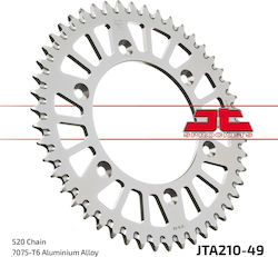 JT Sprockets Hinteres Ritzel 49 Zähne für Honda CR 250 / CRF 250 / XR