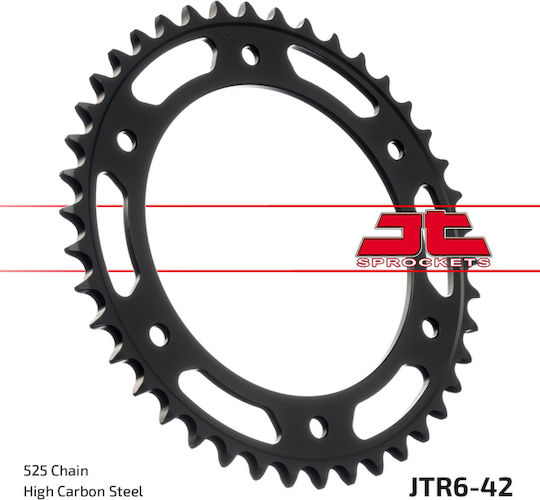 JT Sprockets Rear Sprocket 42 Teeth for BMW F 650 GS / F 800 / F 800 GS