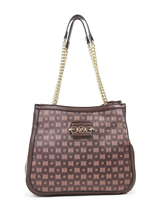 Verde Women's Bag Shoulder Brown