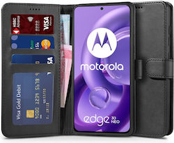 Tech-Protect Brieftasche Synthetisches Leder Schwarz (Motorola Edge 30 Neo 5G) 4615269