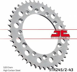 JT Sprockets Rear Sprocket 43 Teeth for Honda XR for Yamaha WR