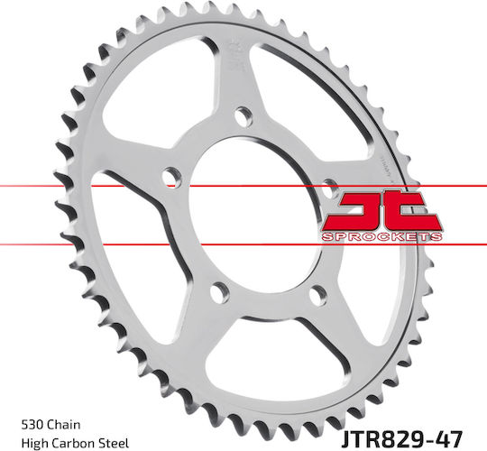 JT Sprockets Γρανάζι Πίσω 47 Δοντιών για Suzuki GSF 600 Bandit / GSF 650 Bandit