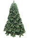 Christmas Tree Forest with Pinecones 240cm with 1500 Branches