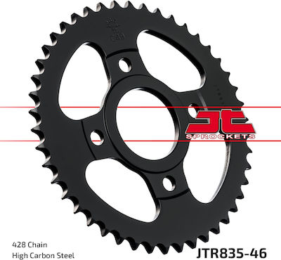 JT Sprockets Γρανάζι Πίσω 46 Δοντιών για Yamaha RD 125