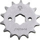 JT Sprockets Γρανάζι Μπροστά 14 Δοντιών για Honda Innova 125 για Kymco Spike 125