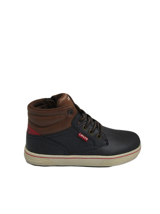 Levi's Kinder-Sneaker Hoch Portland Marineblau