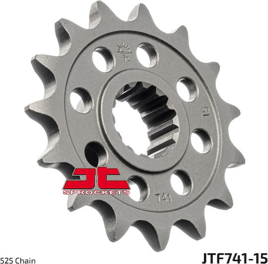 JT Sprockets Предно зъбно колело (15-525) за Ducati Хипермотард / Мултистрада