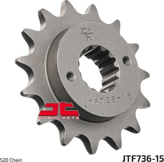 JT Sprockets Pinion față 15 Dinți pentru Ducati Monstru / Multistrada